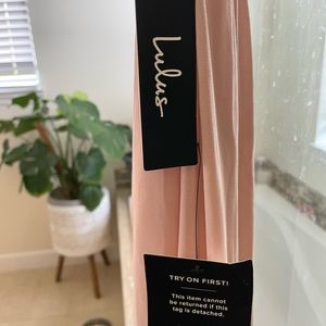 Lulus bridesmaid dress